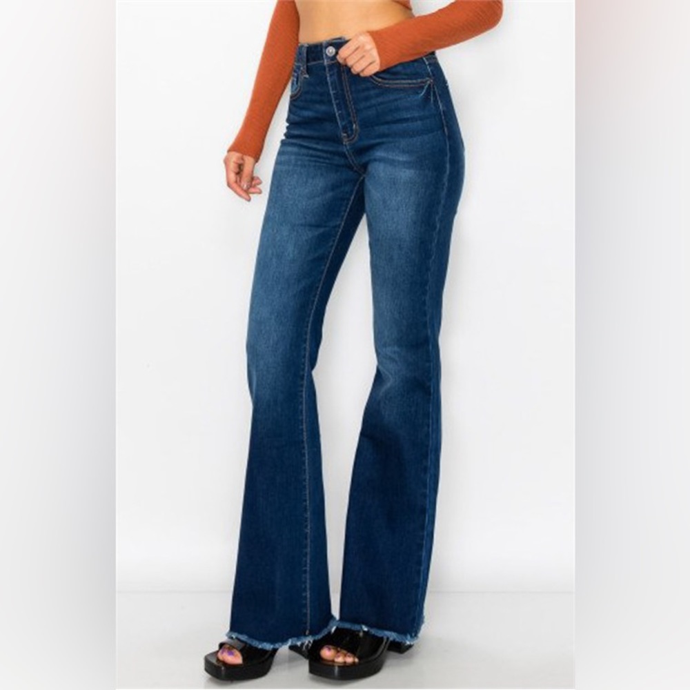Dark Denim Flare